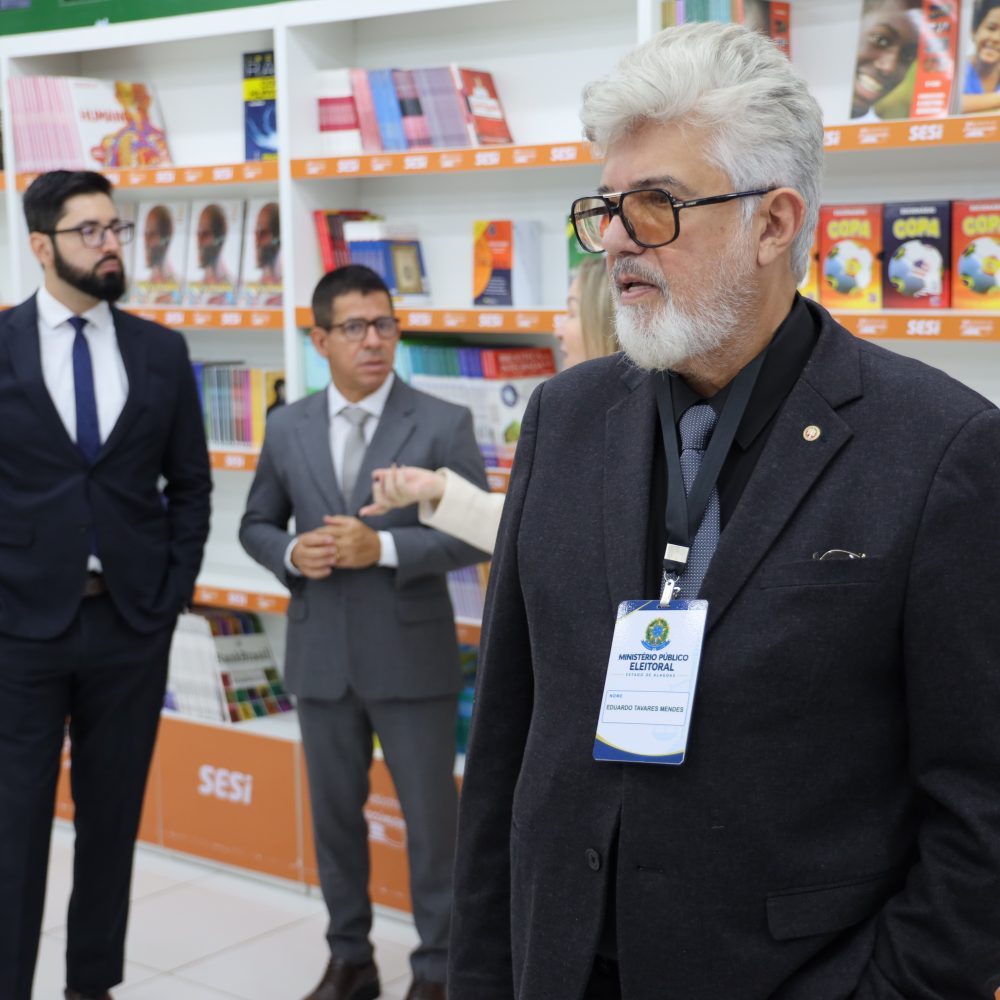 Eduardo Tavares corregedor do Ministério Público de Alagoas, na fiscalização do pleito